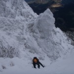 Eisklettern am Schneeberg