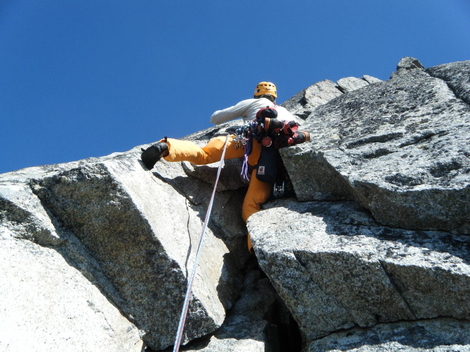 herrliche Kletterei im besten Granit