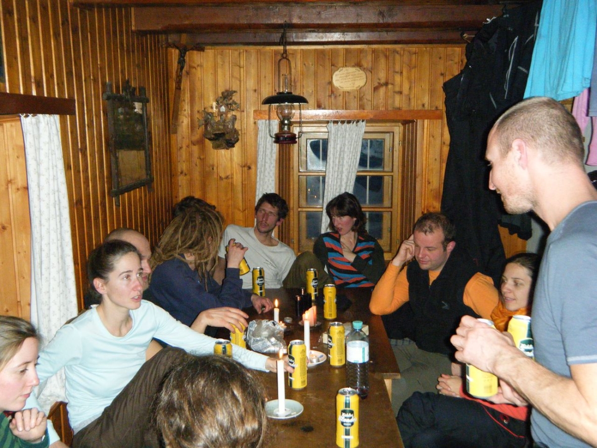 Silvesterpary 2009 auf der Ebnerhütte