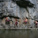 bouldern im Helenental