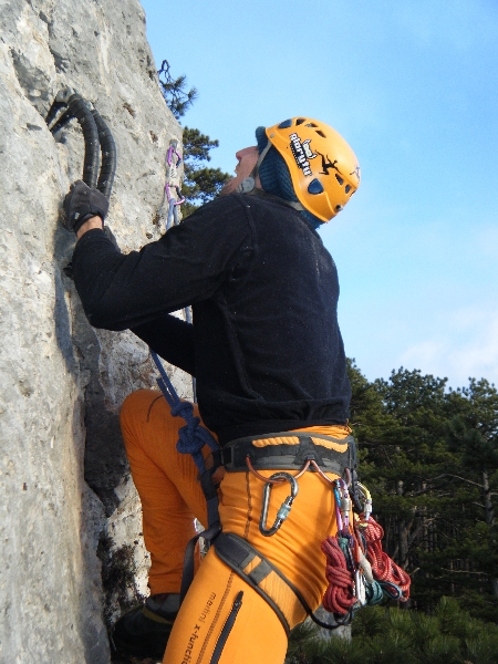 Drytooling in Ternitz 25