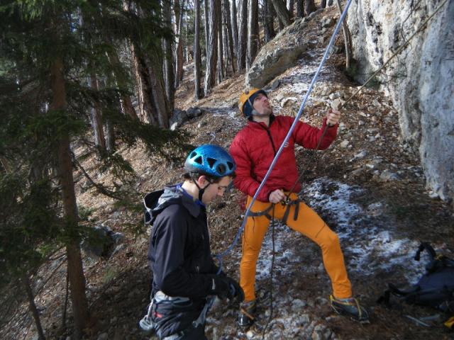 Drytooling in Ternitz 01