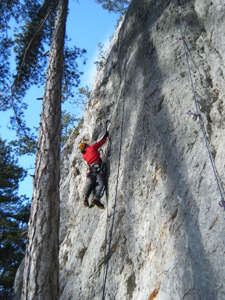 Drytooling in Ternitz 04