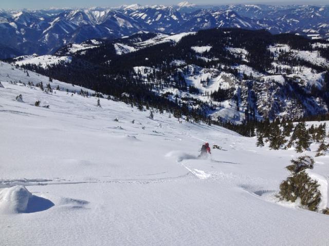 2 Schneeberg bei sehr viel Schnee 2013