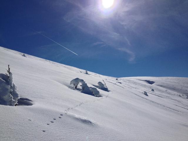 5 Schneeberg bei sehr viel Schnee 2013