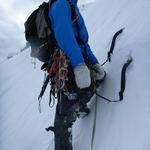 6 Jakob am Start der 2 Seillänge