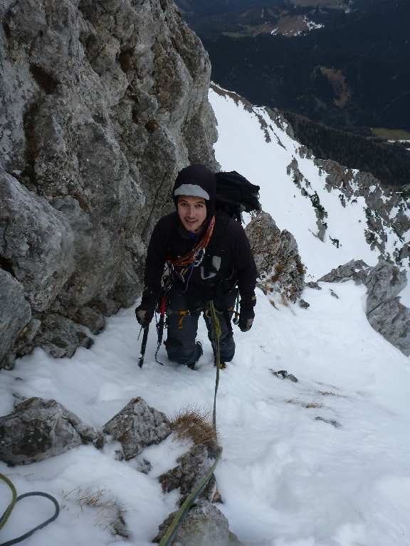 17 Nordostgrat Vestenkogel Jänner 2014