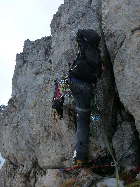 20 Nordostgrat Vestenkogel Jänner 2014