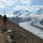 7 Zustieg Monte Rosa Hütte