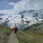 21 Zustieg Monte Rosa Hütte