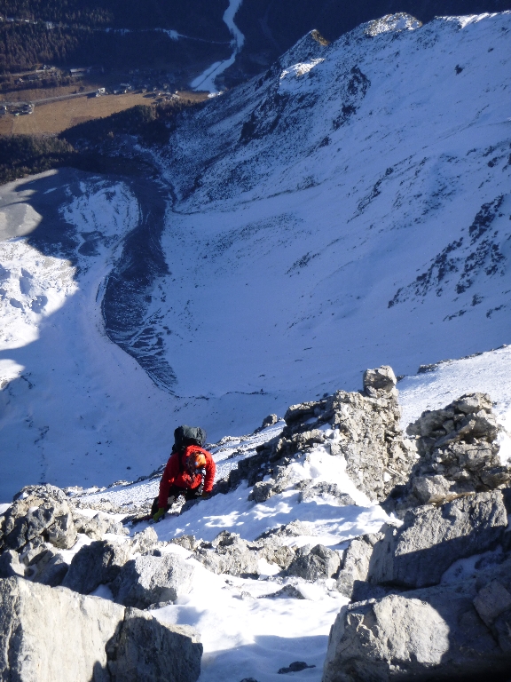 14 Hintergrat - Ortler 2015