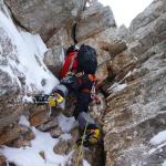 19 Vestenkogel Ostgrat linke Variante 2016