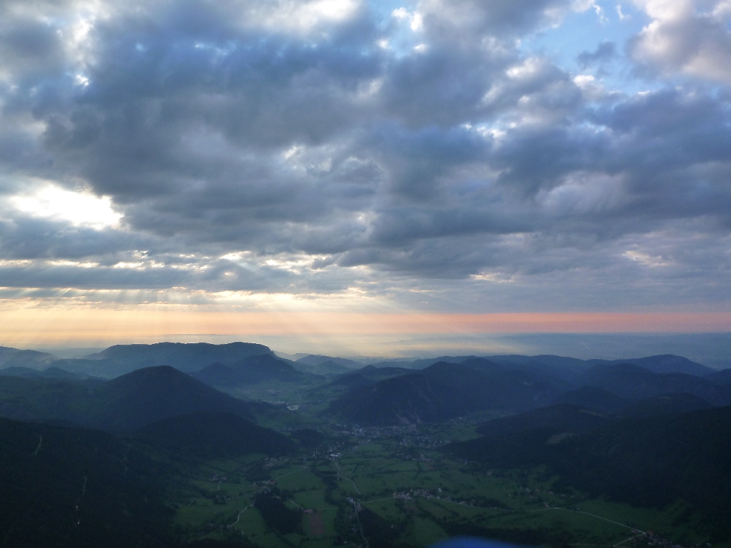 74.Schneebergflug - Traum Landschaft